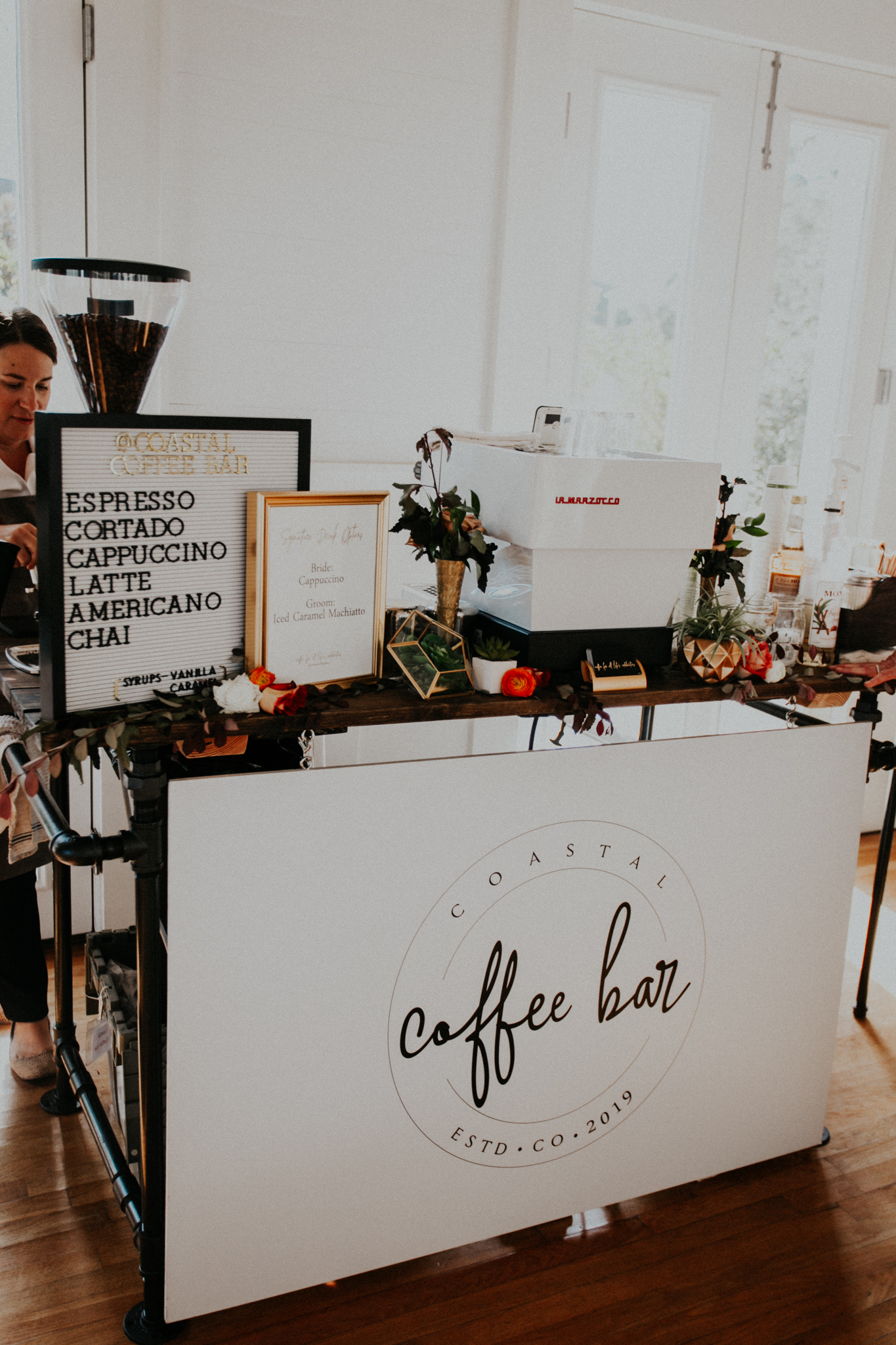 Your 30A Wedding Coffee Bar - Highlight Weddings & Events